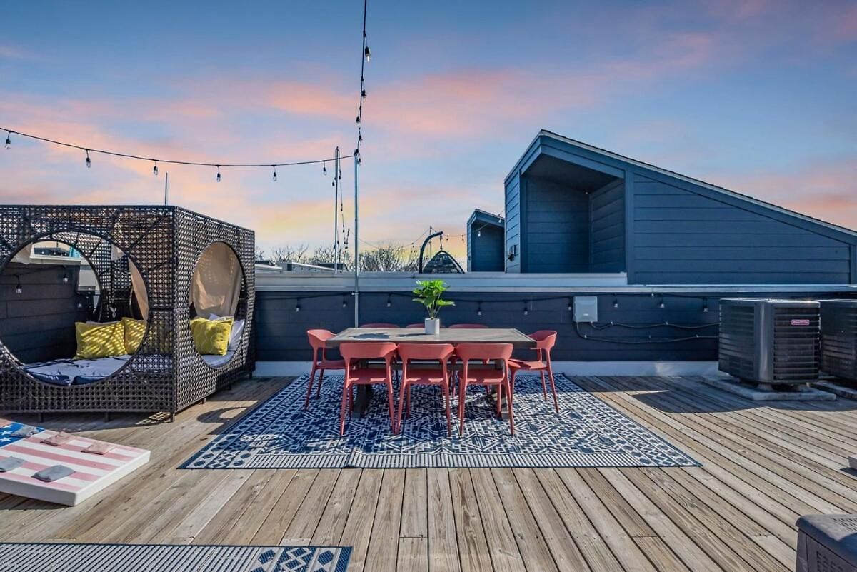 Huge Roof Deck With Games 10 Mins To Broadway * Nashville