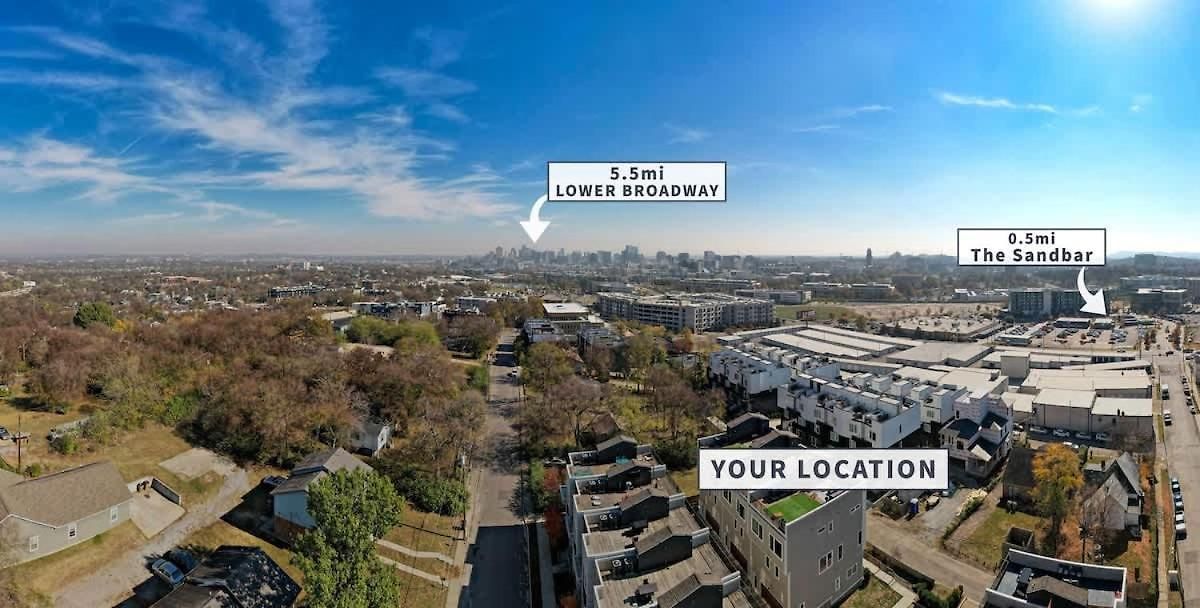 Cowgirl's Hideaway-rooftop Patio- 2 Mi To Broadway Holiday home Nashville