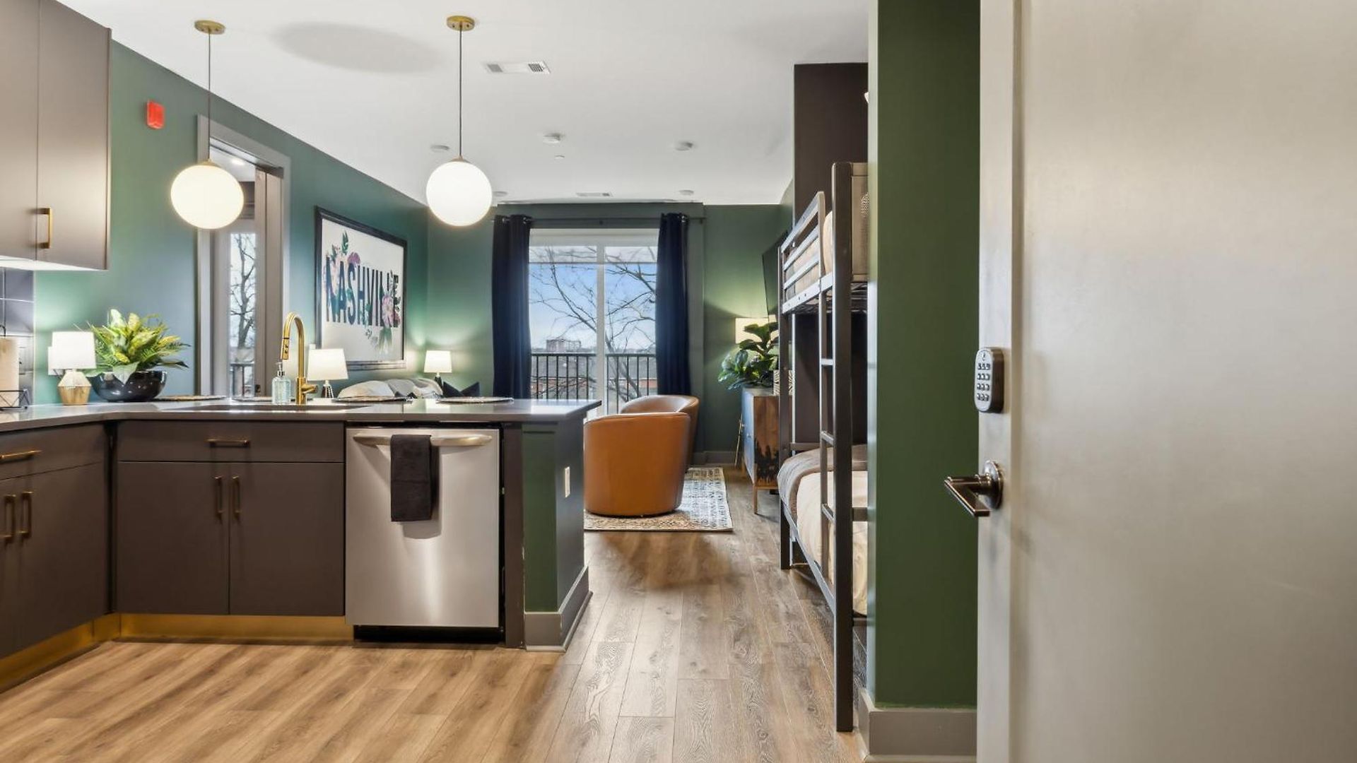 Apartment Music Muse Downtown Nashville, 5 Mins To Lower Broadway *