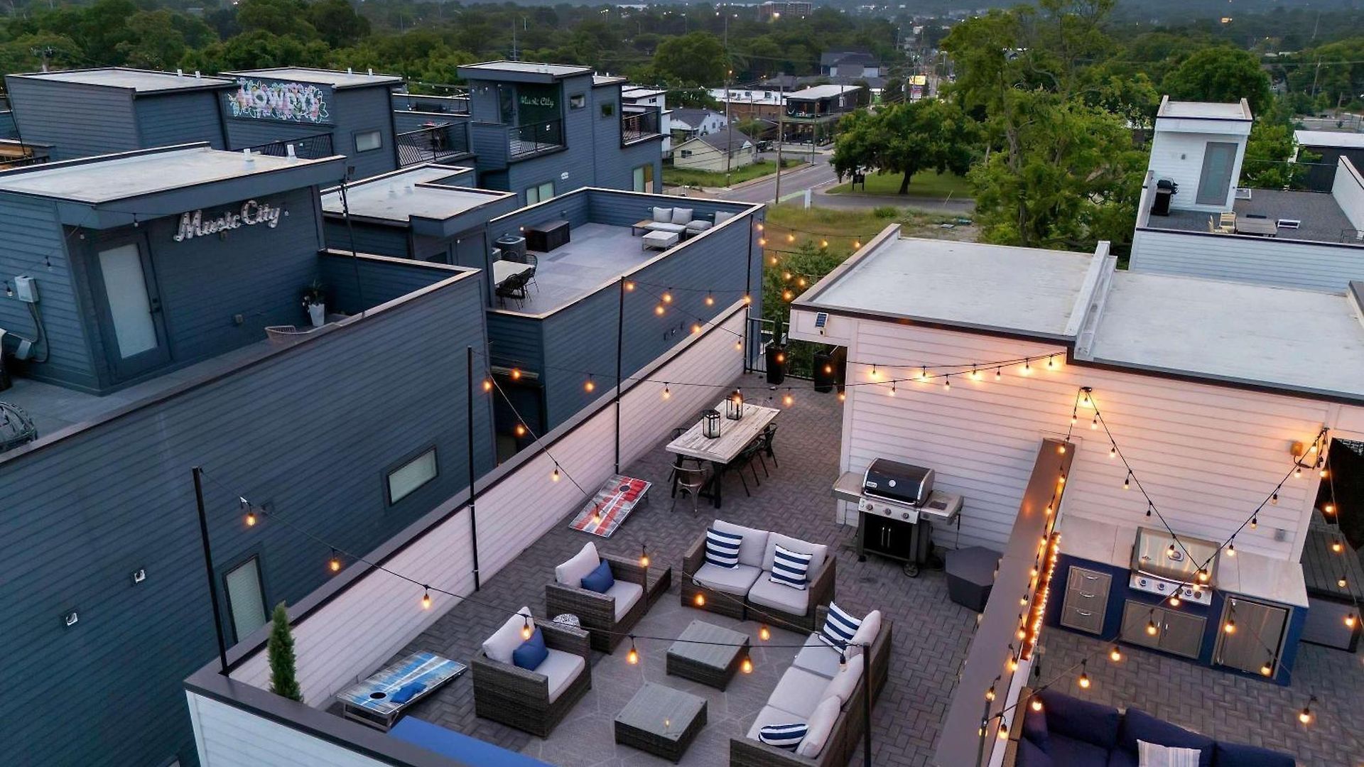 Holiday home Ultimate Rooftop Double Games Bbq Skyline Views Nashville