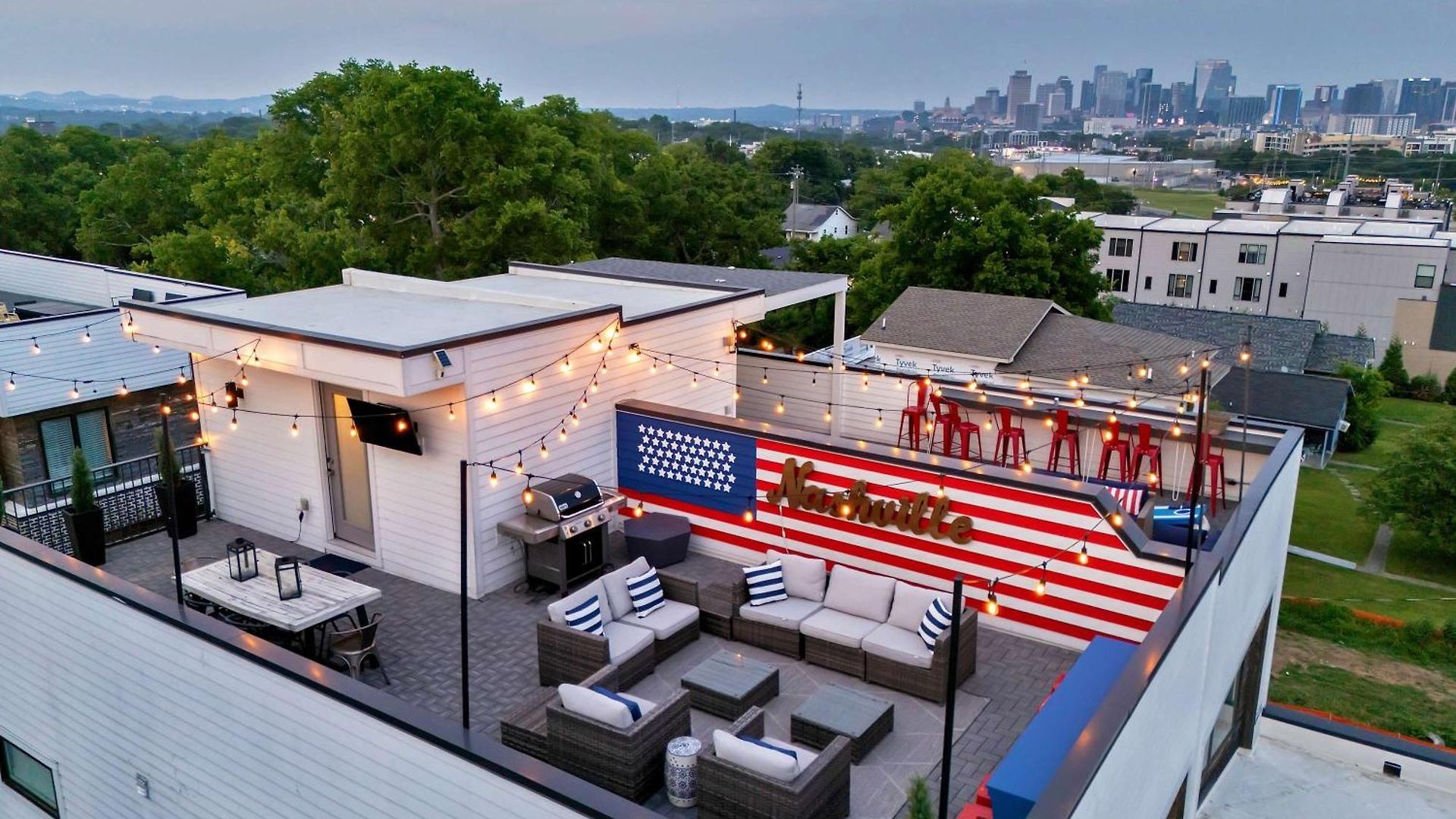 Holiday home Ultimate Rooftop Double Games Bbq Skyline Views Nashville