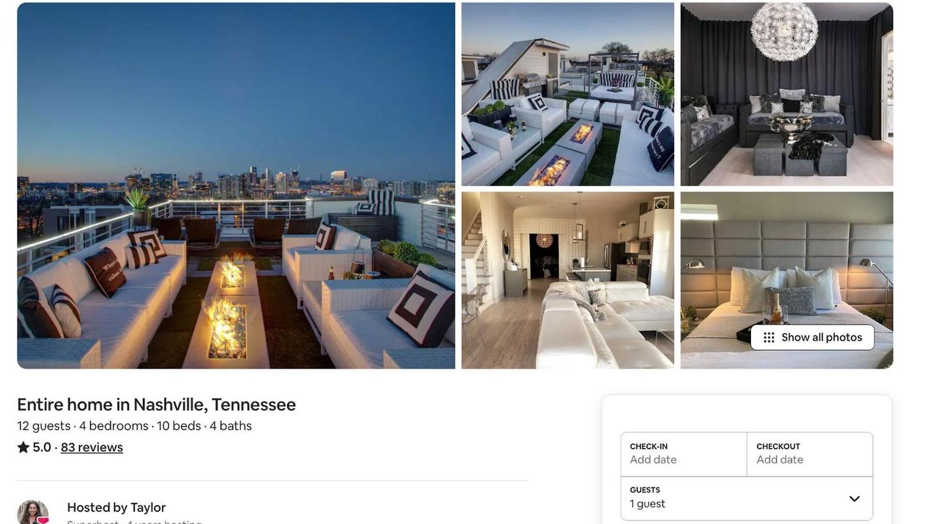 Stella | Downtown Gulch | 7 Min Drive To Broadway! Holiday home Nashville