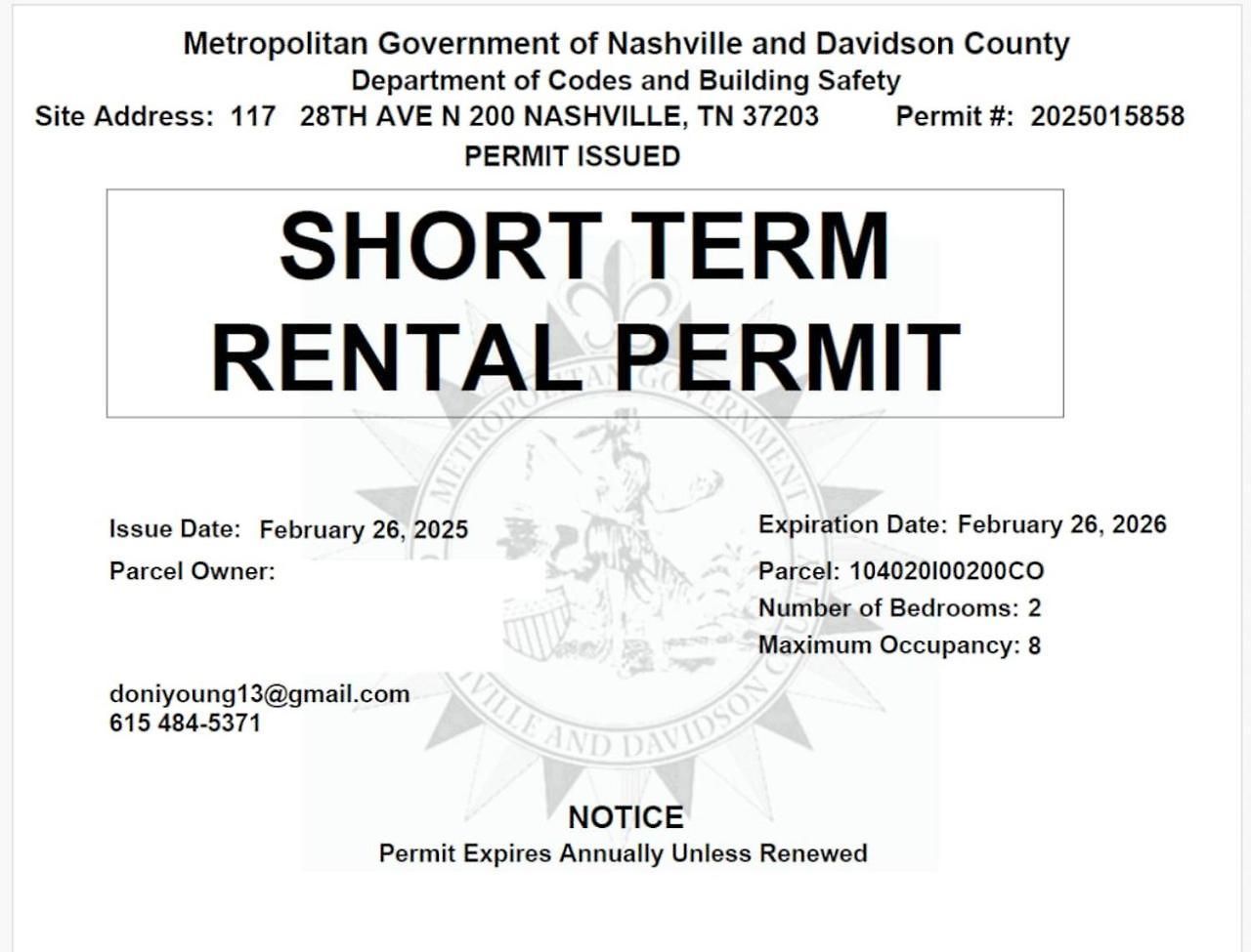 Apartment Parthenon Getaway - 2bdrm *