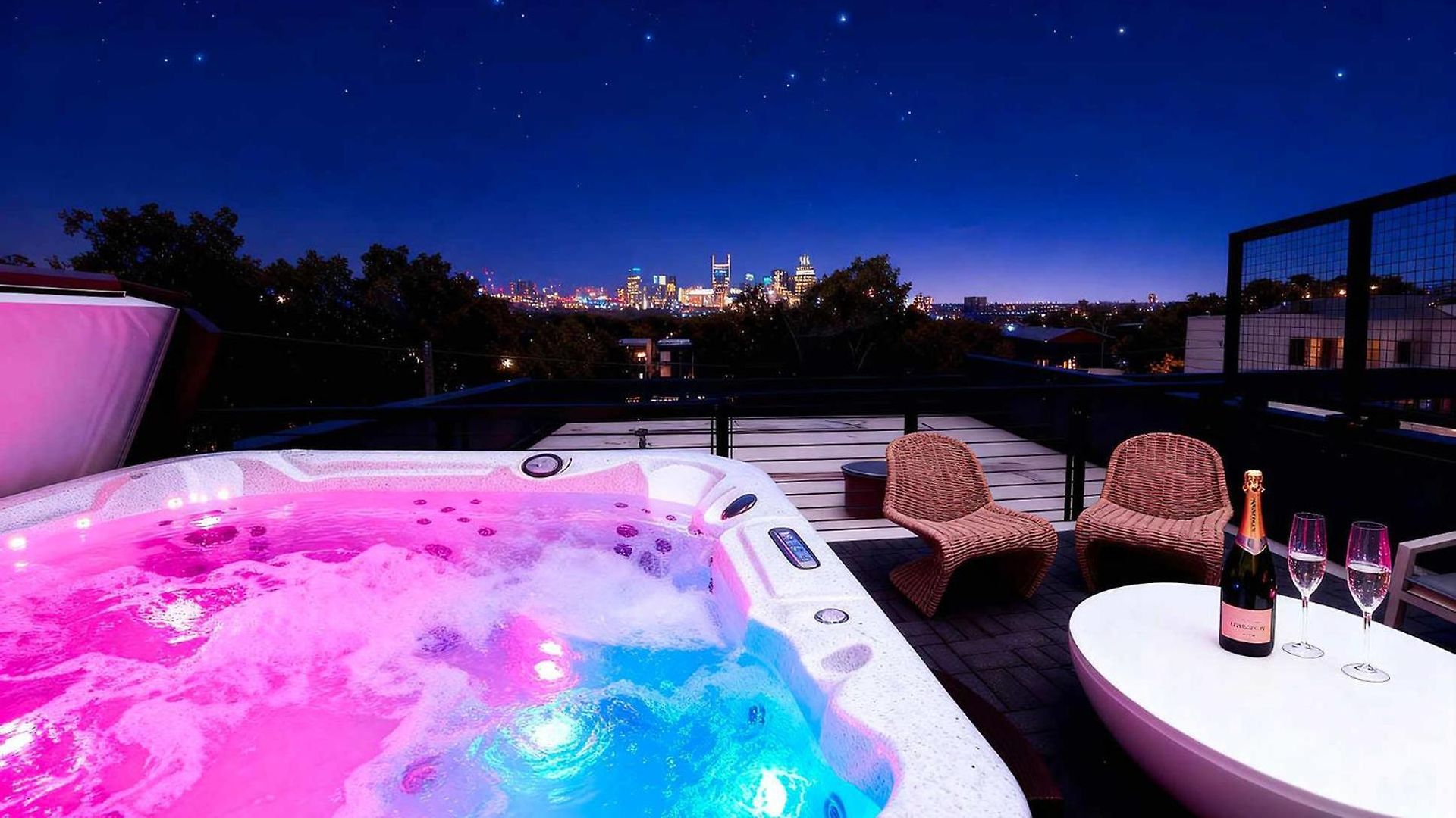 Rooftop Hot Tub Fire Pit 8br Near Broadway Holiday home *