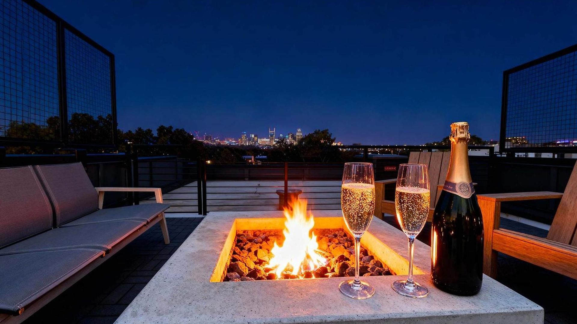 Rooftop Hot Tub Fire Pit 8br Near Broadway * Nashville
