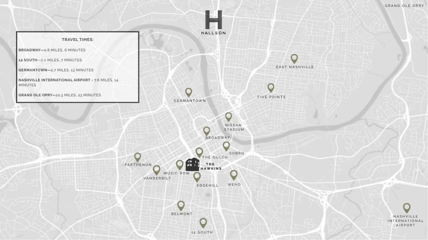 The Hawkins House - Walk To Gulch, Rooftop Views! Holiday home Nashville