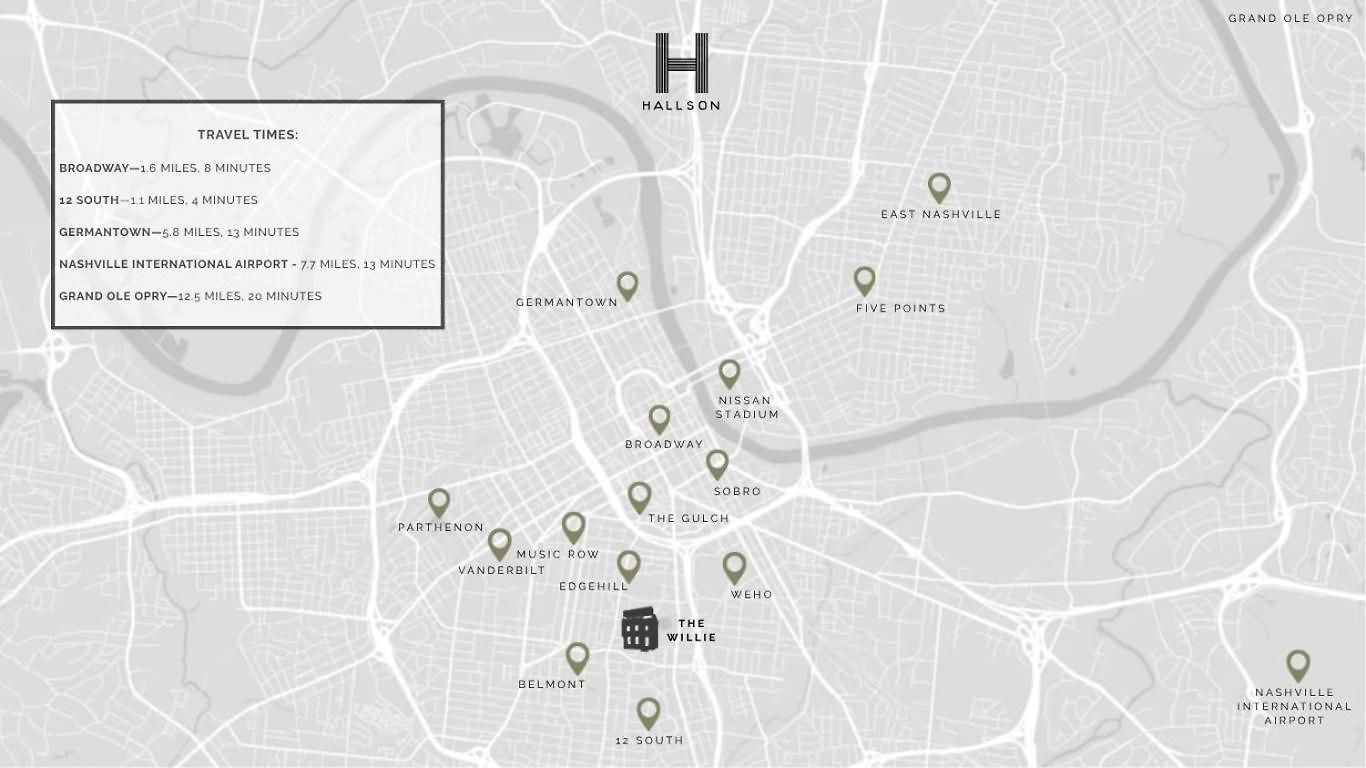 The Willie - Newly Redesigned, Game & Rooftop Nashville