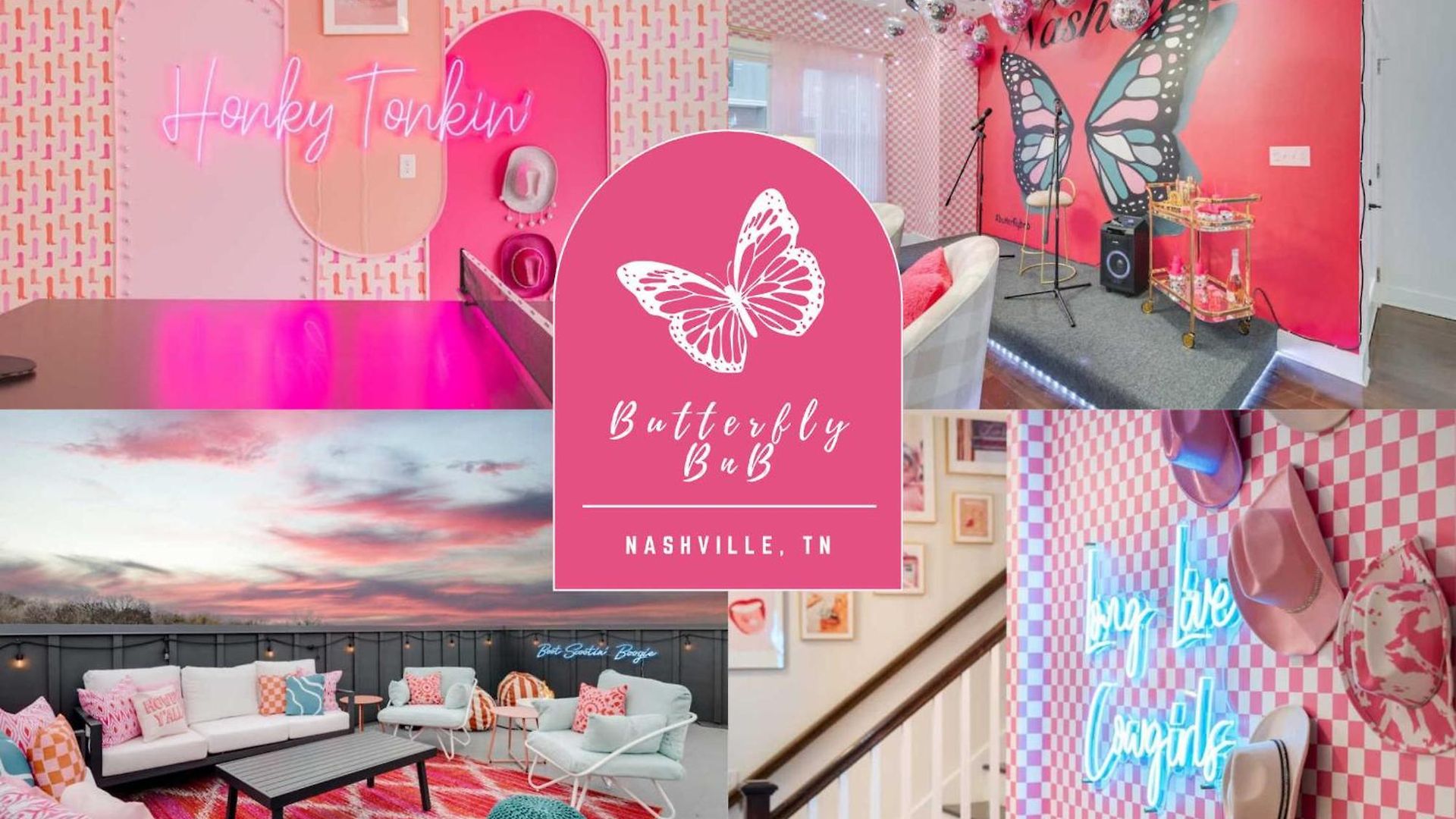 Butterfly Bnb~modern Luxury~giant Rooftop~9min Dt Holiday home Nashville