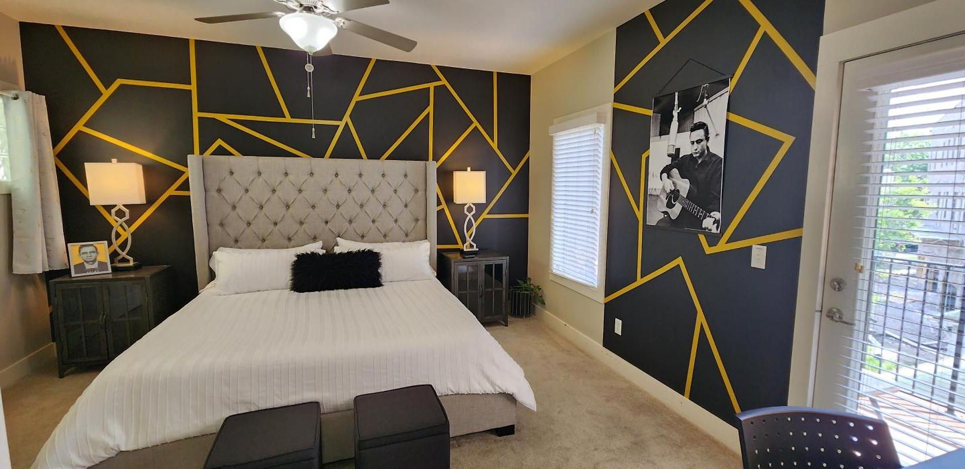 The Johnny Cash - Music Row District - Free Garage Parking - King Bed Nashville
