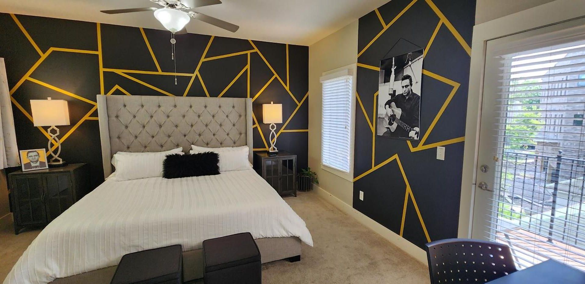 Apartment The Johnny Cash - Music Row District - Free Garage Parking - King Bed *