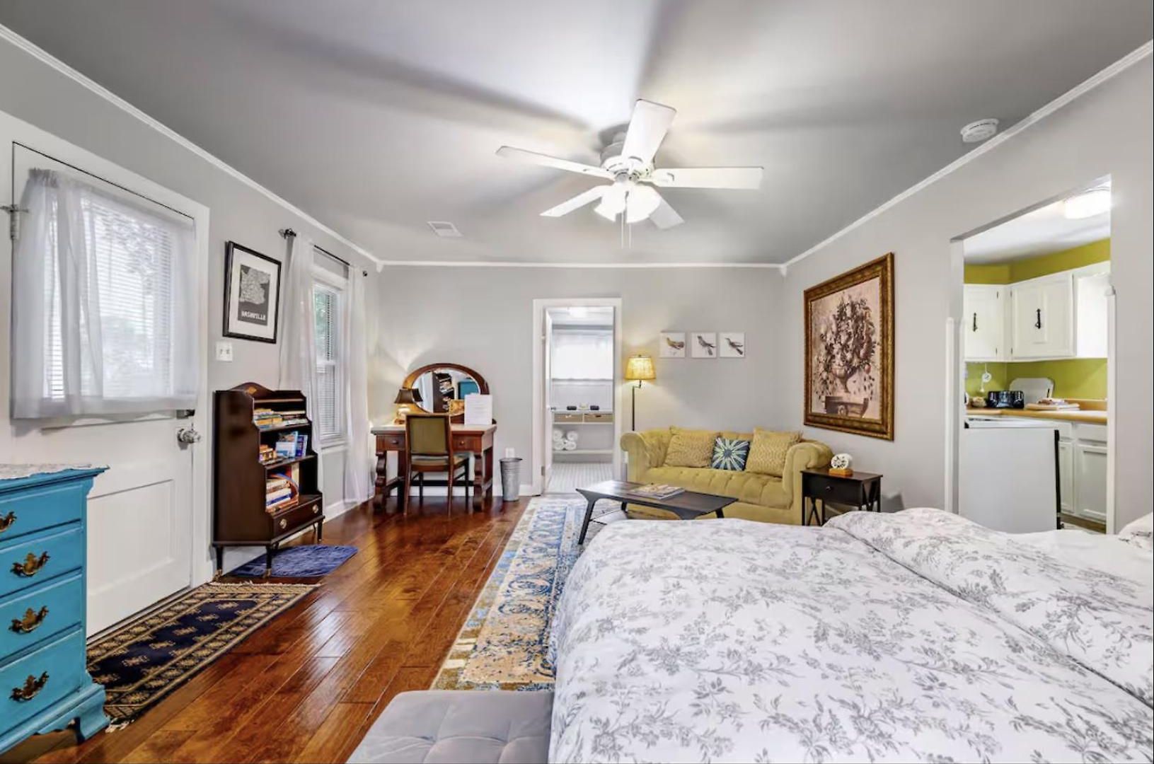 Guest house Peaceful Private Cottage, Walk To Park & 5 Mins To Downtown Nashville