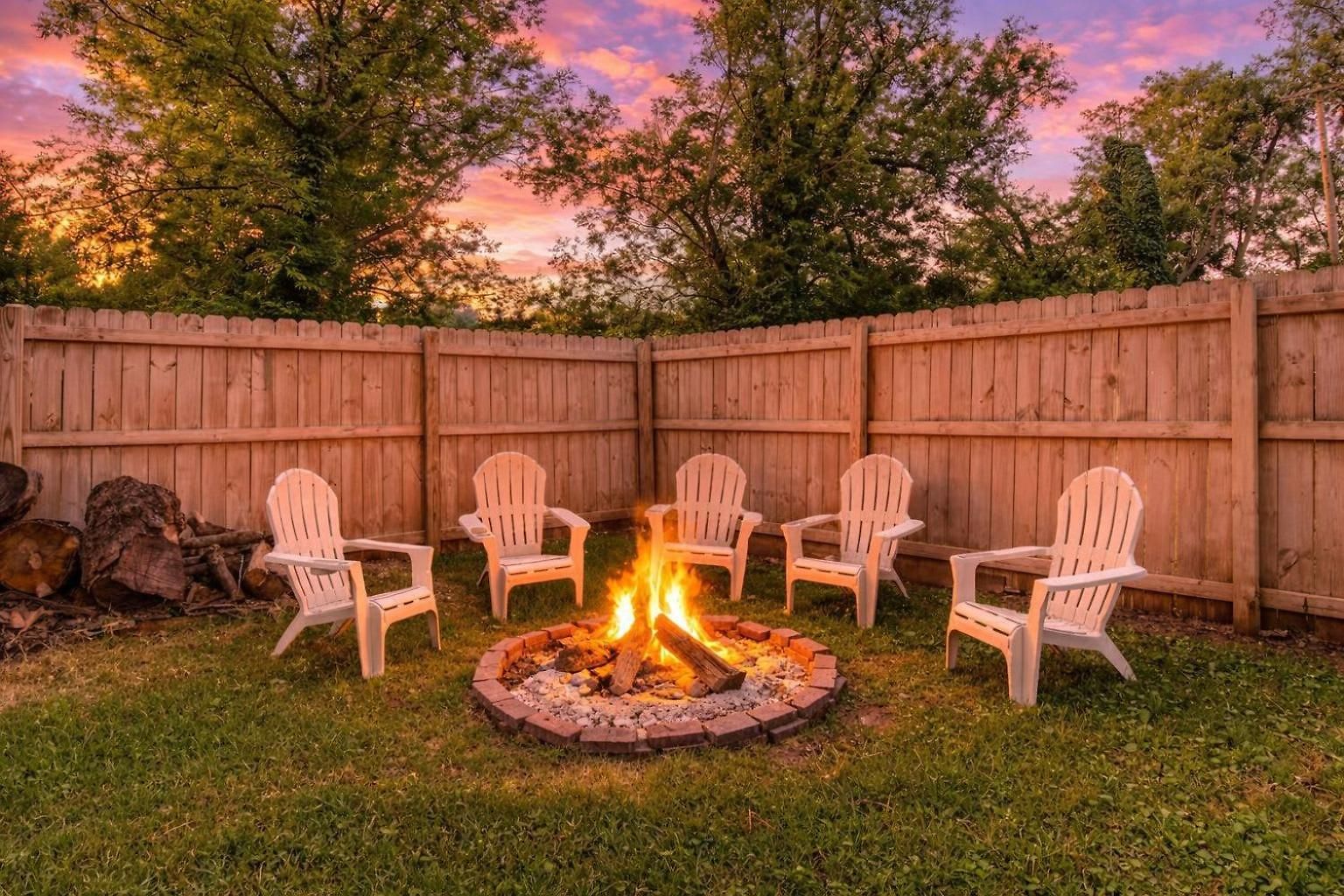 Holiday home In Music - Fence - Fire Pit Nashville