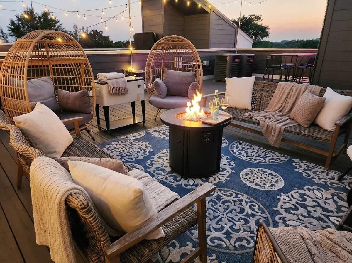 Rooftop Views Ping Pong Lounge * Nashville
