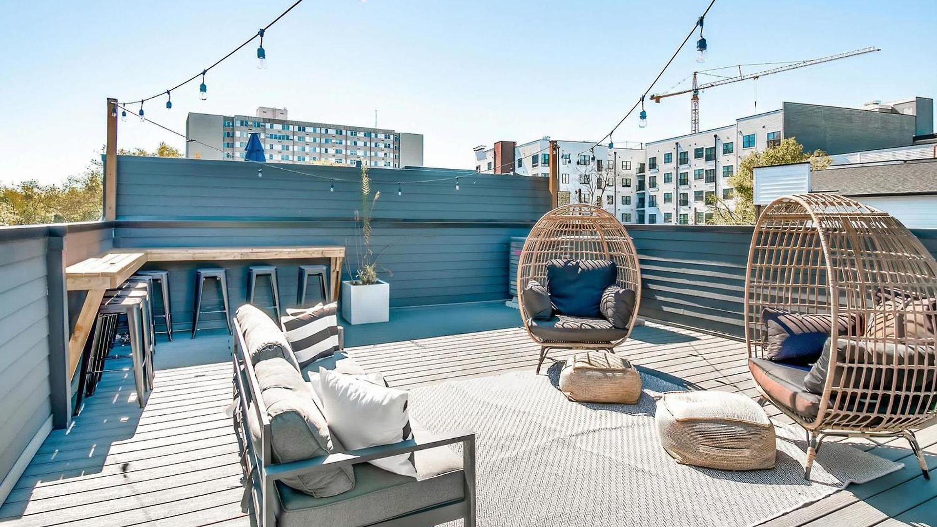 Dual Homes Rooftop Deck In Downtown * Nashville