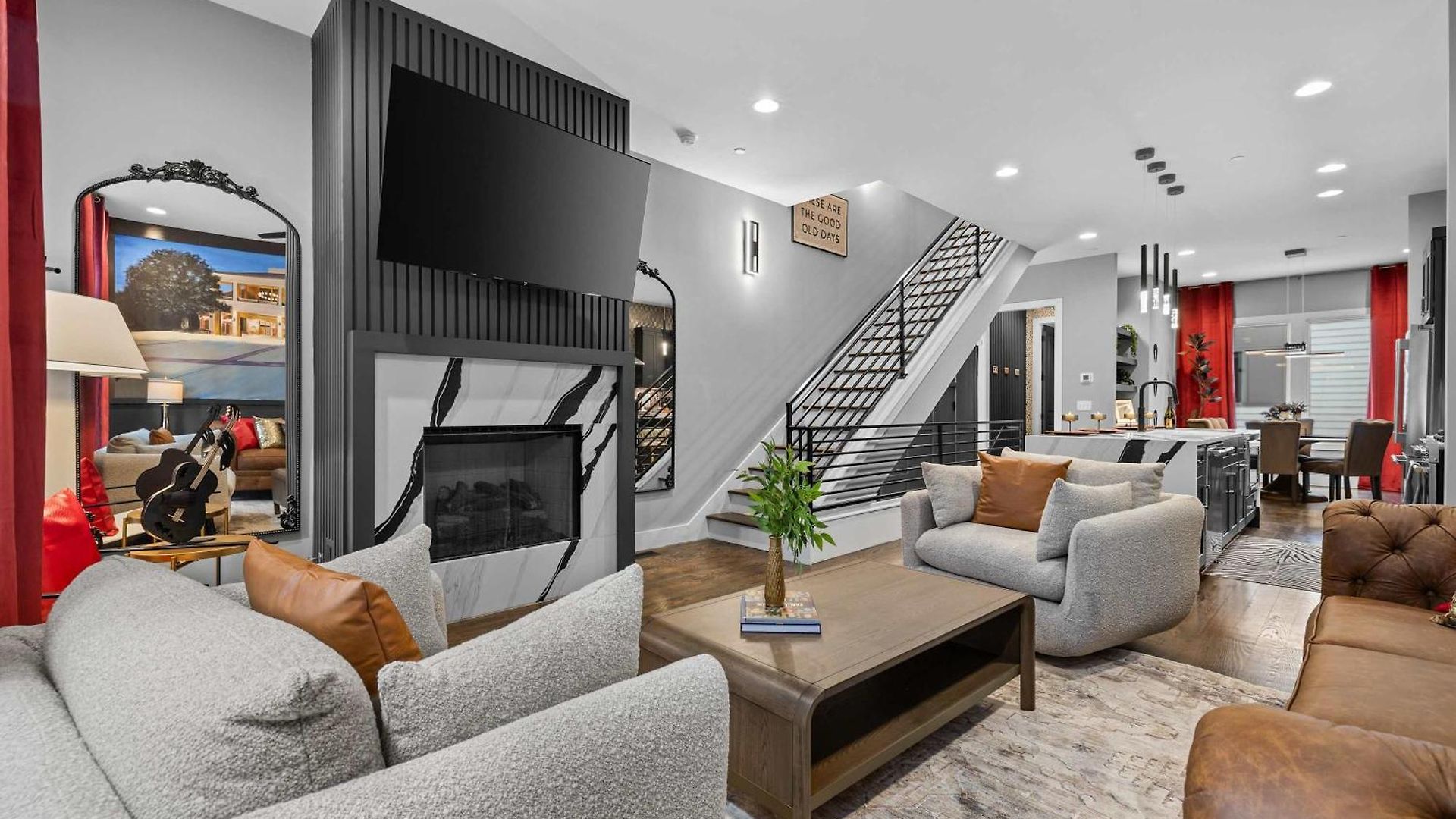 Holiday home Elegant Nash Karaoke Haven With Rooftop Fire Table Nashville