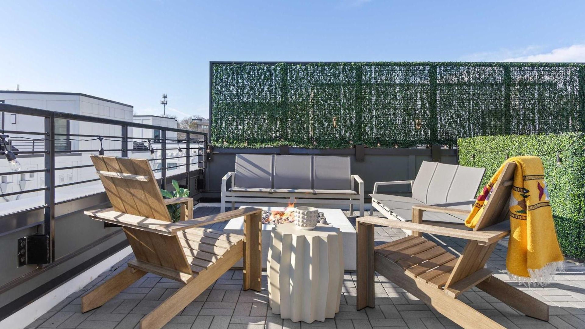 Nash Skyline Views Rooftop With Fire Pit Grill * Nashville