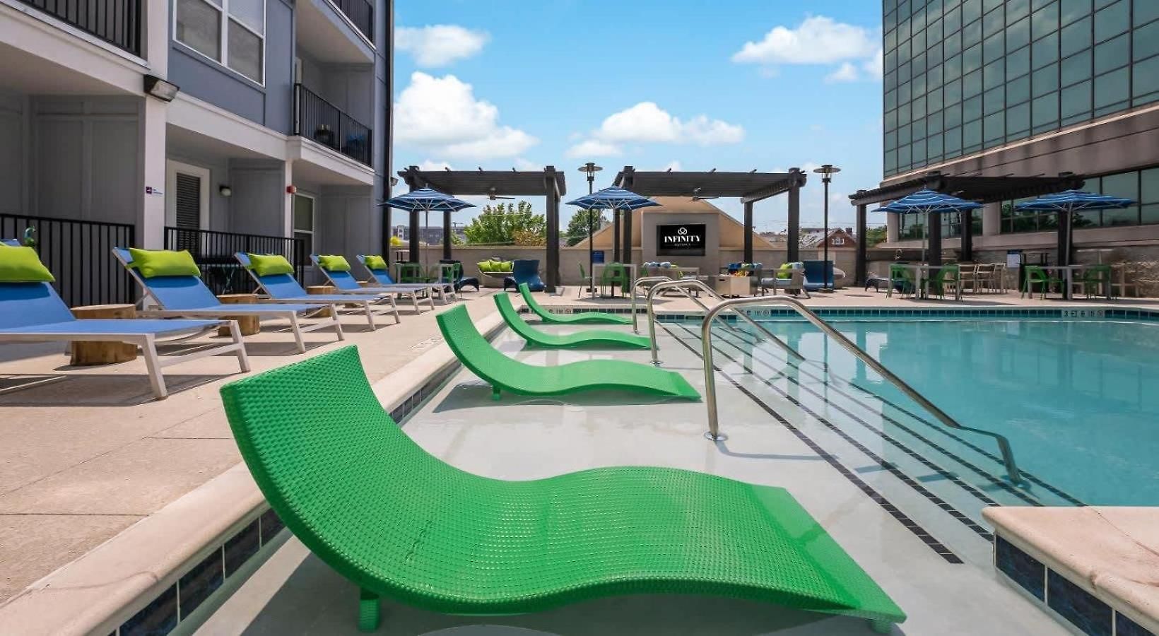 Apartment Boulevard Midtown 1br Pool Gym Parking 02