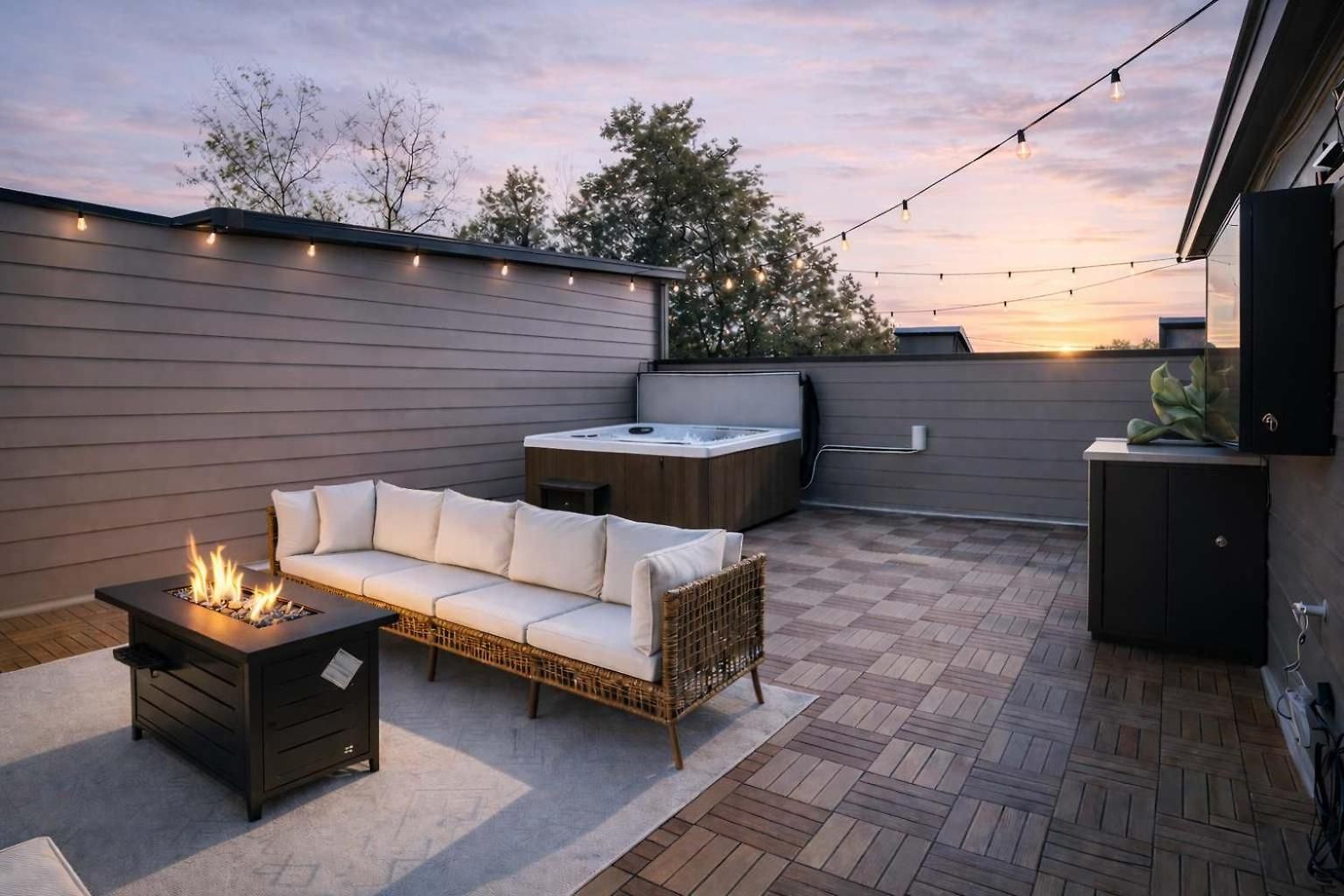 Getaway Rooftop Views & Modern Comfort * Nashville