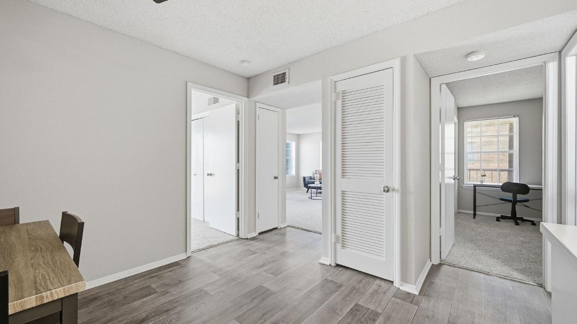 Comfortable Layout With Fireplace And Dining Area