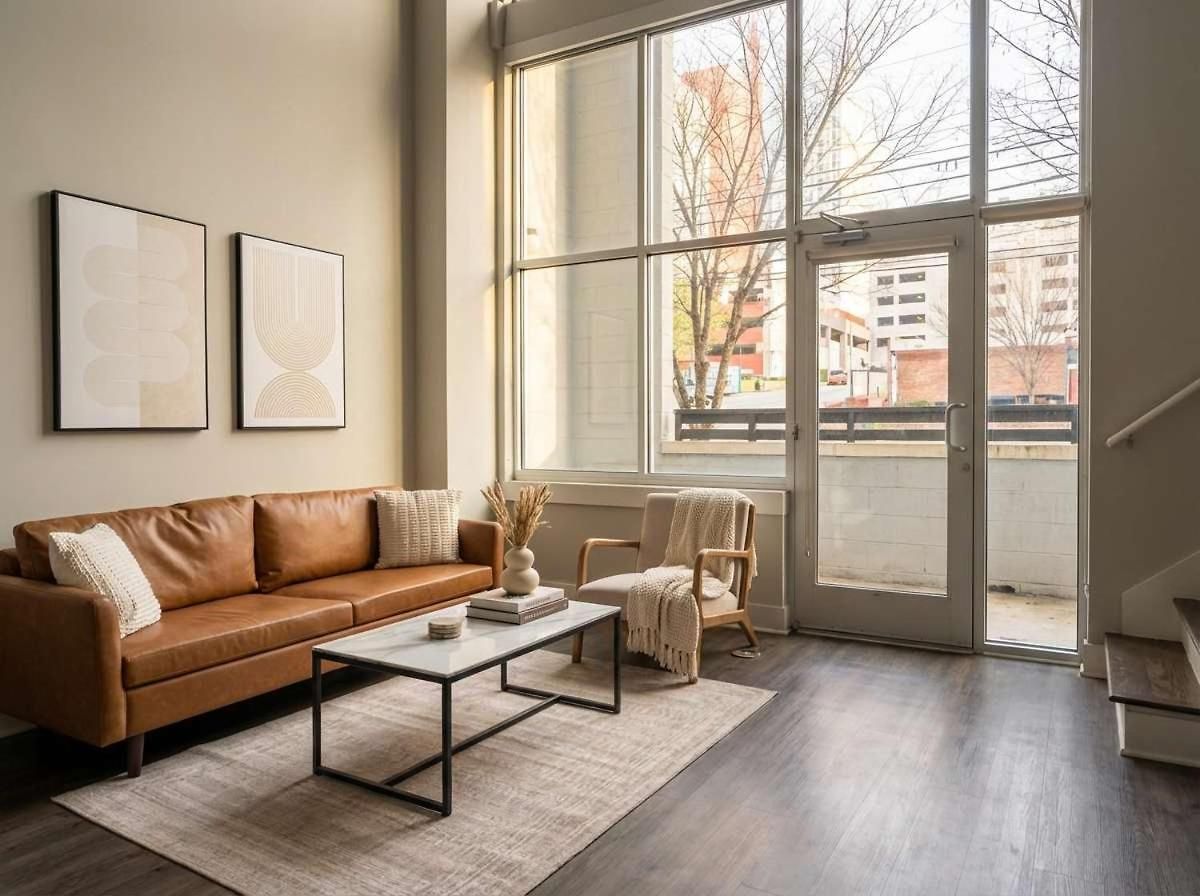 Apartment Boulevard Midtown 30ft Ceilings 1br 01 *