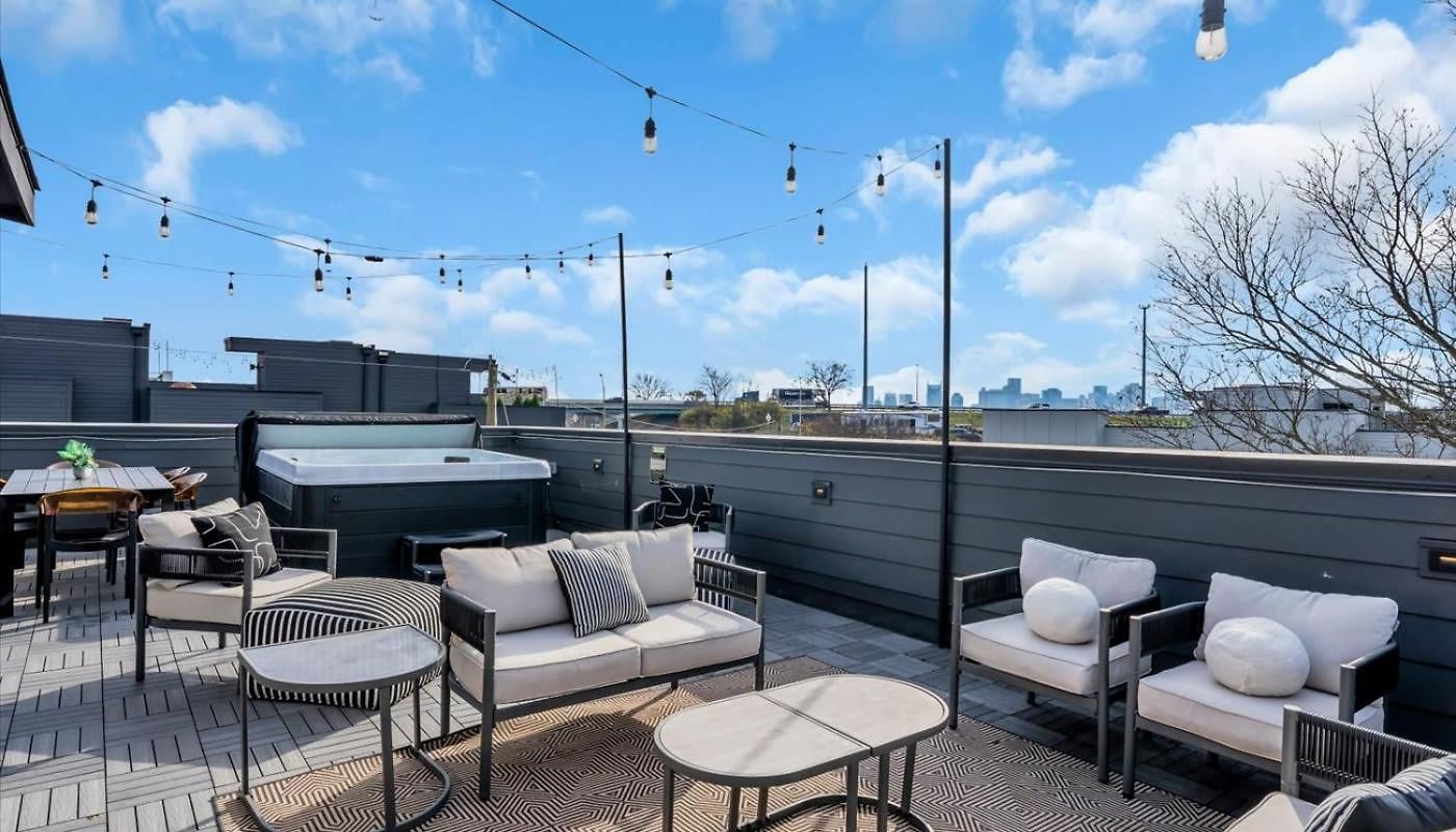 Apartment Luxe Urban Retreat - Private Rooftop Hot Tub Deck Nashville