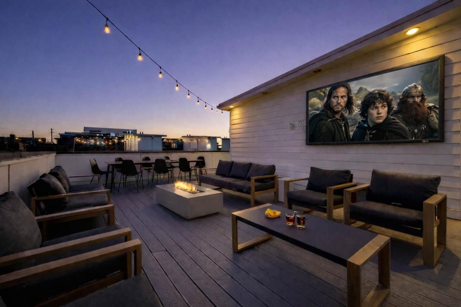 Songbird - Sleeps 16 - Two Rooftops With View Holiday home