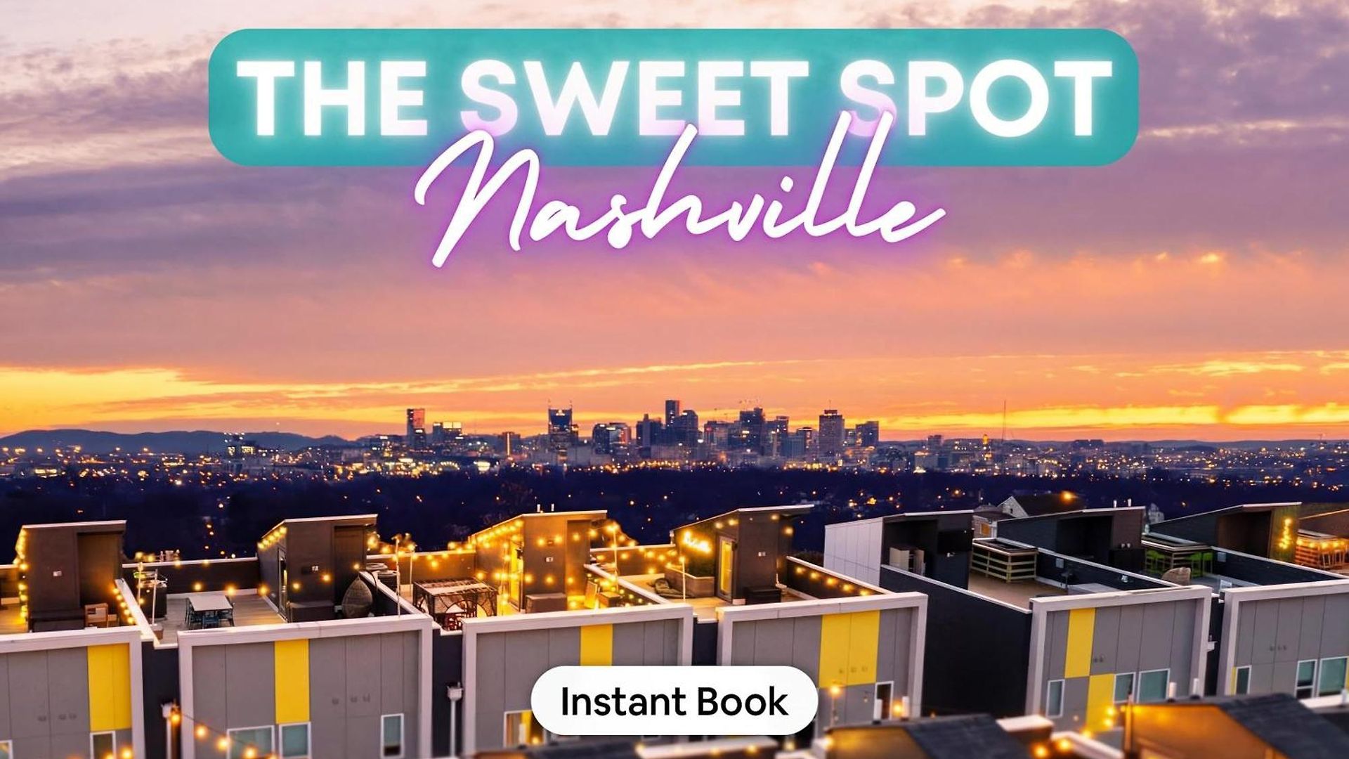 Rooftop Views Ping Pong Lounge Holiday home Nashville