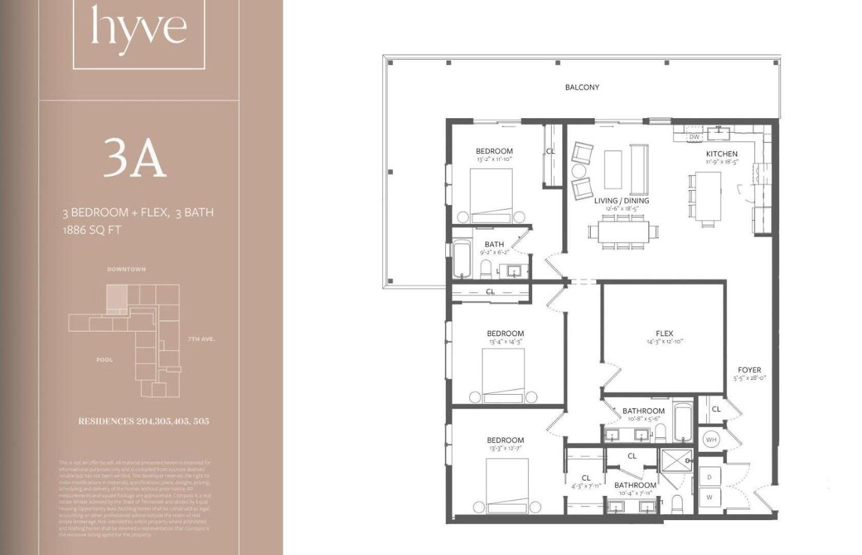 Hyve-anthem-private Balconies-walk To Broadway Holiday home Nashville