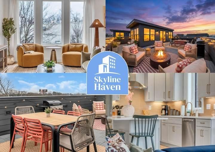 Rooftop Nights In - 3br - Office Nashville