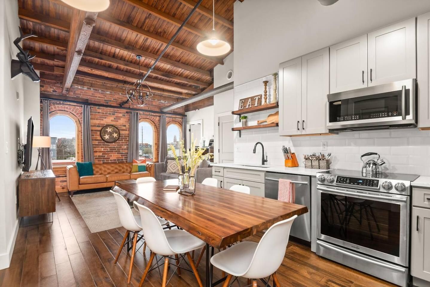 Rustic Loft W/ Speakeasy & Pool | Near Broadway Apartment *