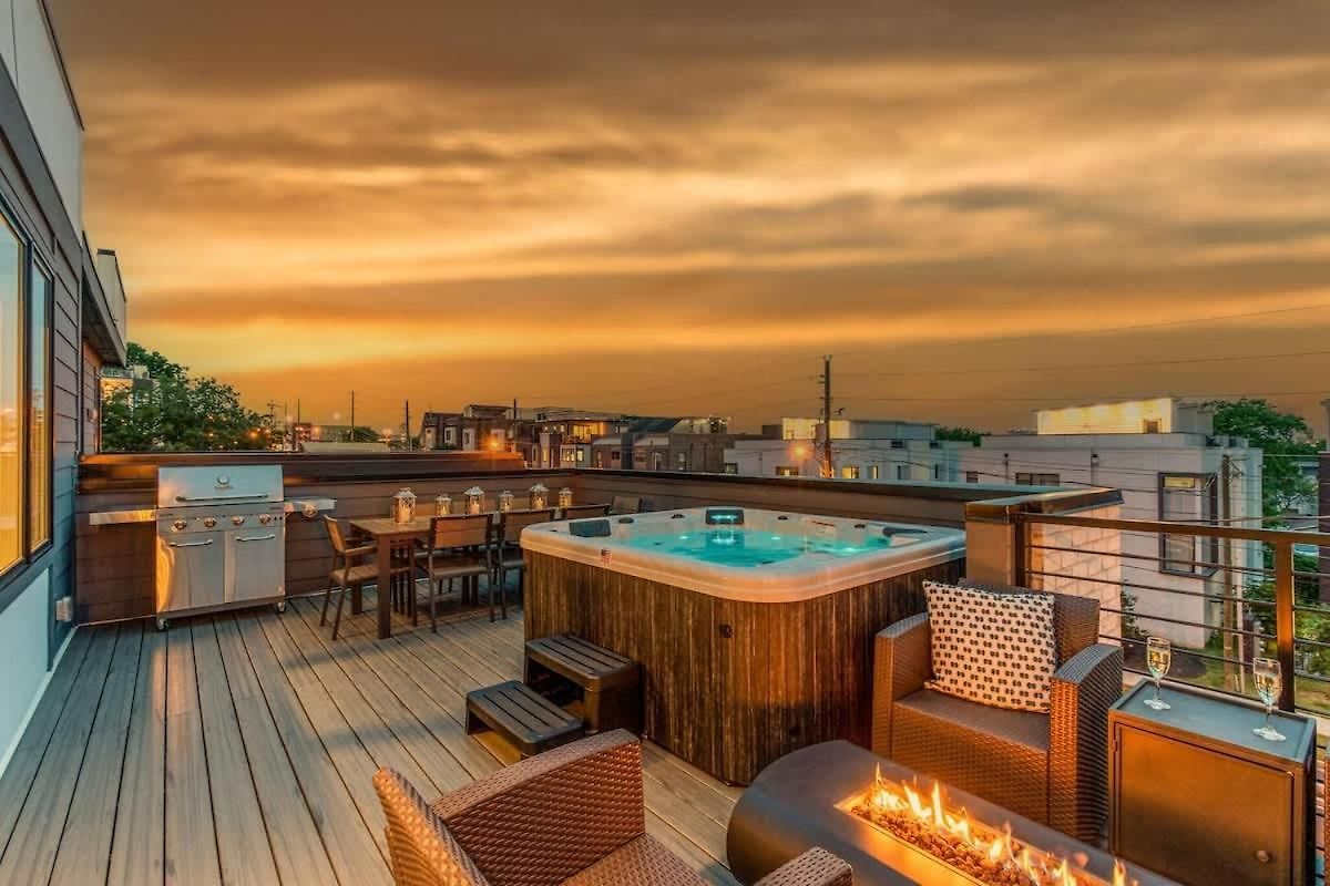 Luxe-tennessee Row-heart Of Gulch-mins To Broadway Nashville