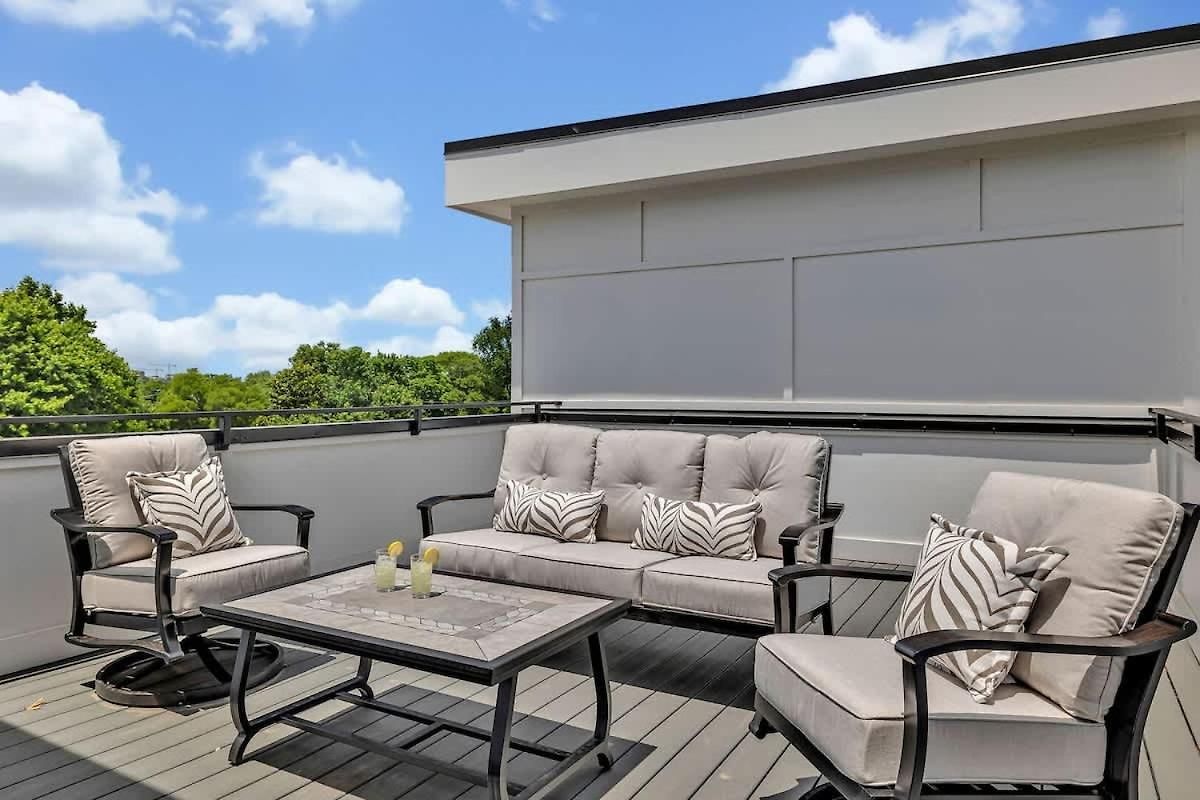 Alto-private Rooftop Deck-8 Mins To Broadway Nashville