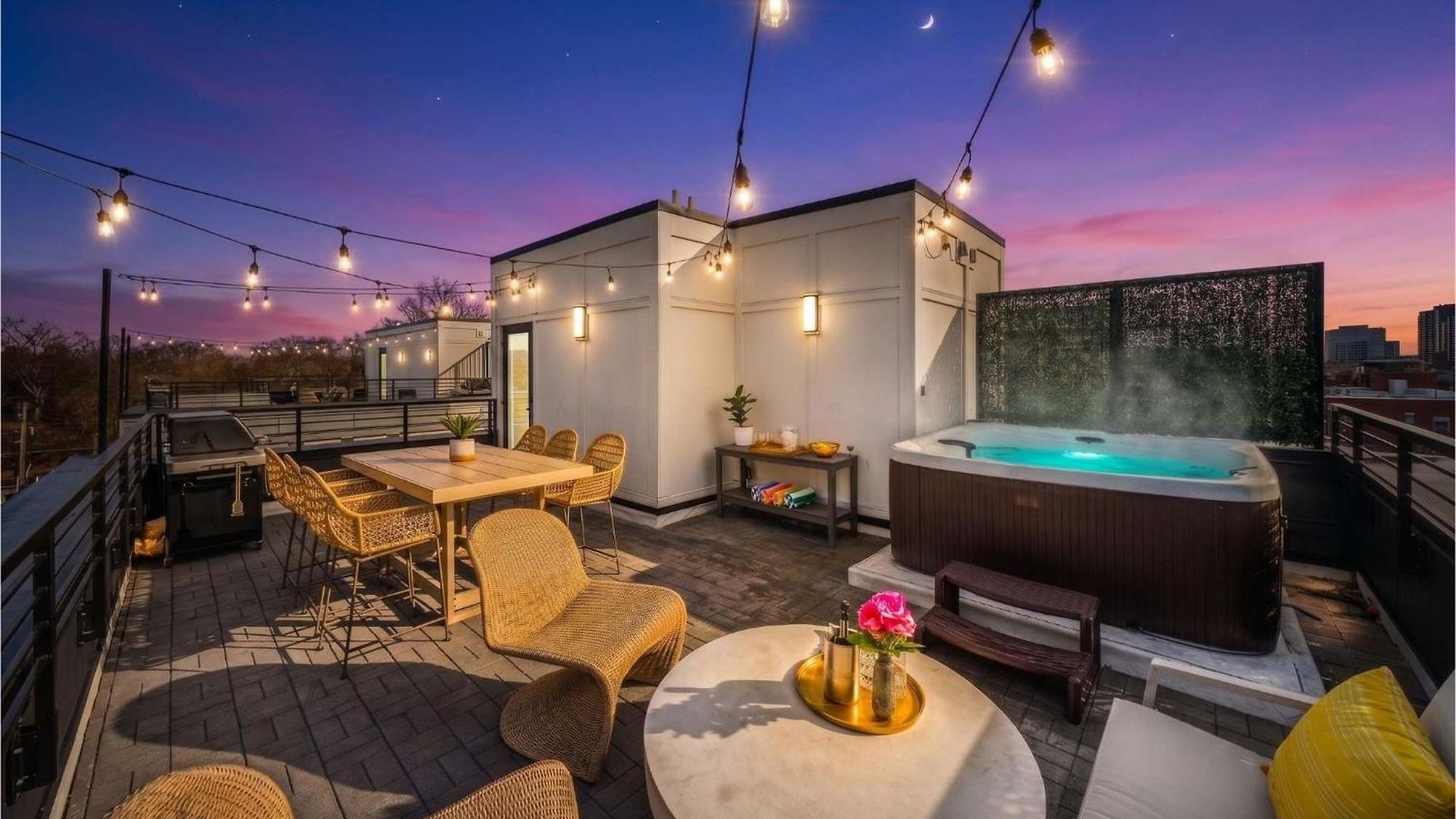 Hot Tub Fire Pit Grill Views Sleeps 24 Nashville