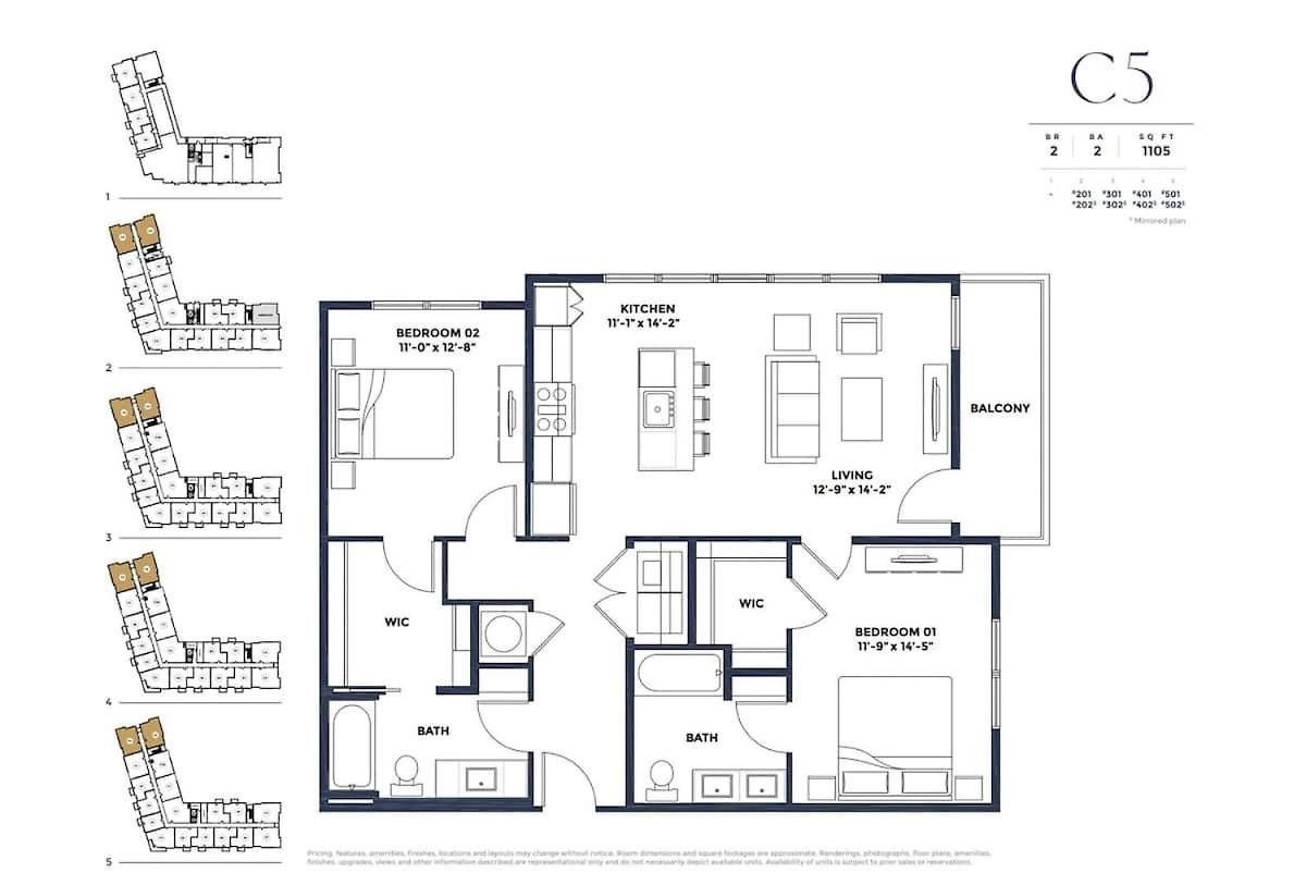 Holiday home Symphony - Odyssey - Mins To Broadway - Pool & Gym *