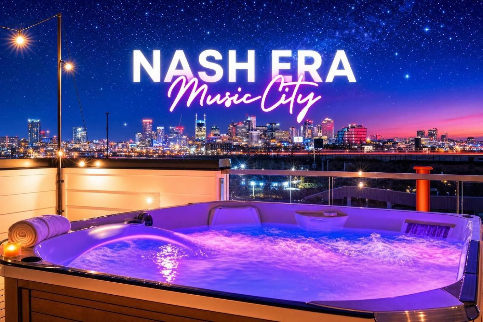 Holiday home New Nash Eras - 15 Beds - Hot Tub On Rooftop Deck *
