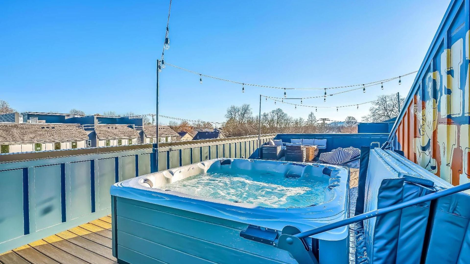 Holiday home Rooftop Deck Hot Tub Game Downtown *