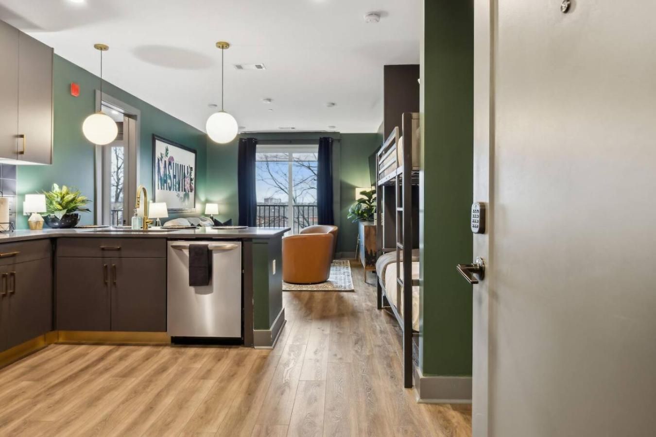 Apartment Music Muse Downtown Nashville, 5 Mins To Lower Broadway Nashville