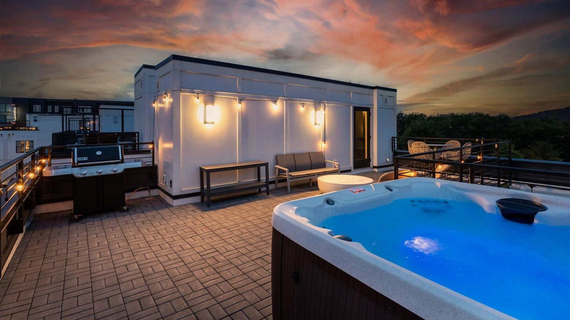 Escape With Skyline Deck And Hot Tub * Nashville