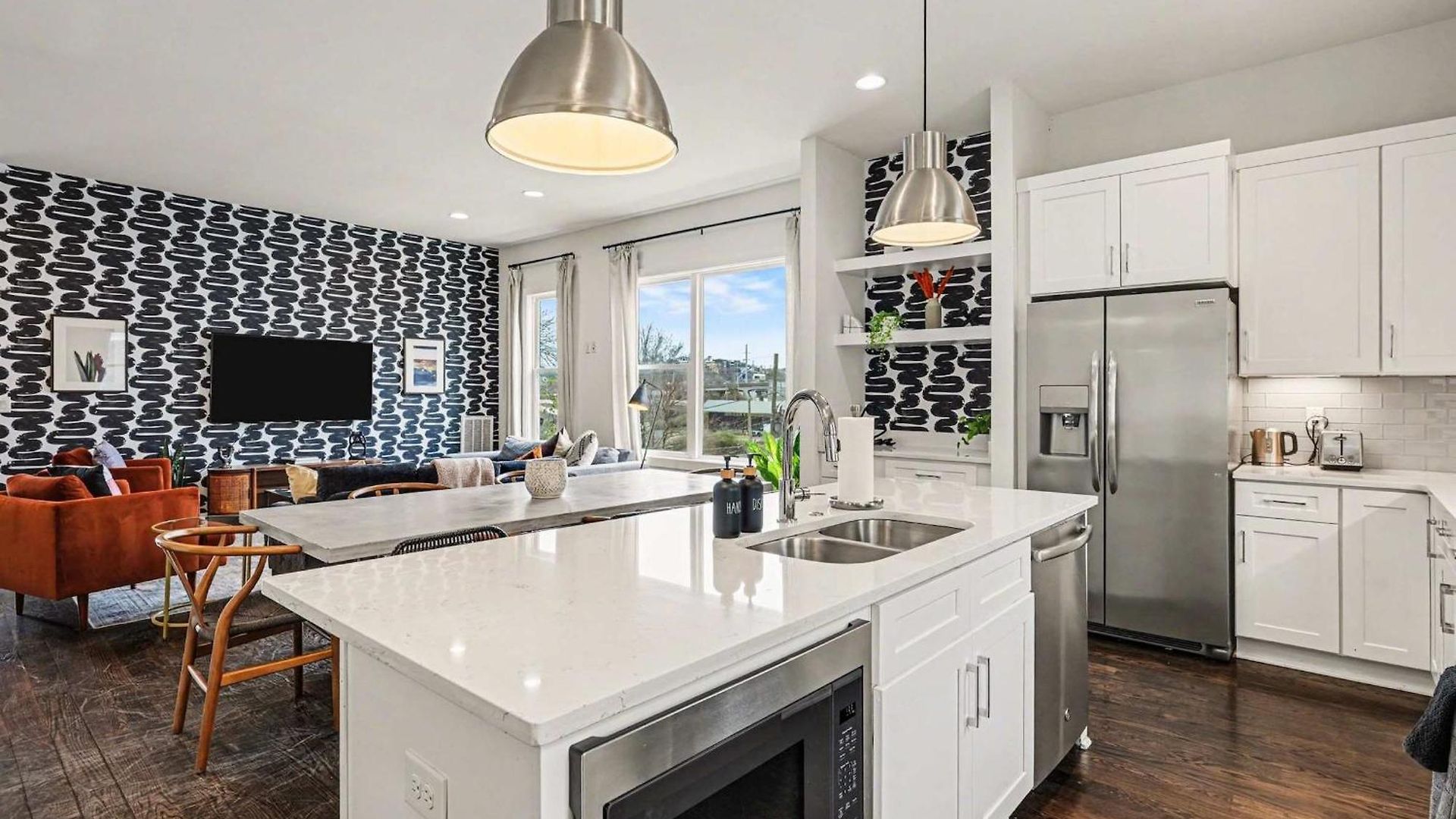 2 Trendy Townhomes W Rooftop Views Near Broadway Nashville