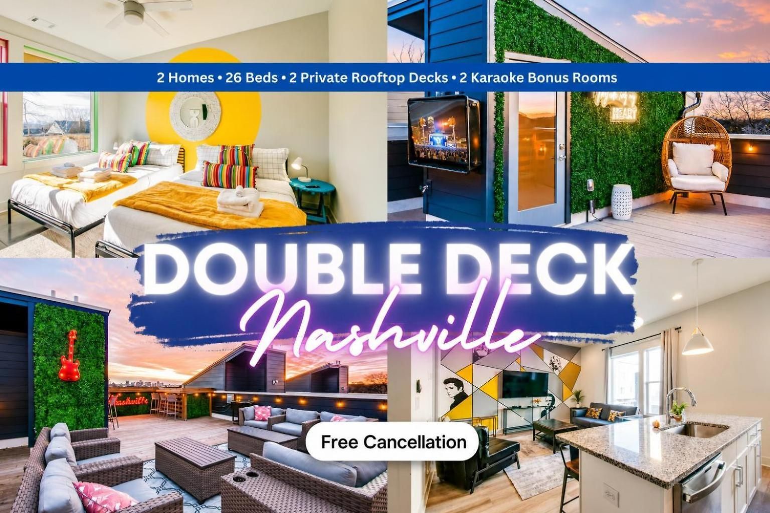 East Nash Double - 26 Beds Fast