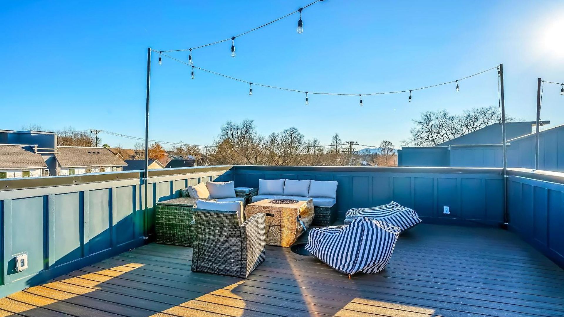 4 Rooftop Decks 4 Hot Tubs Game & Sauna Nashville