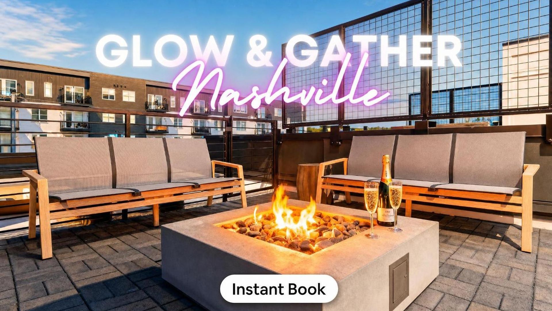 Rooftop Fire Pit & Skyline Views Near Broadway * Nashville