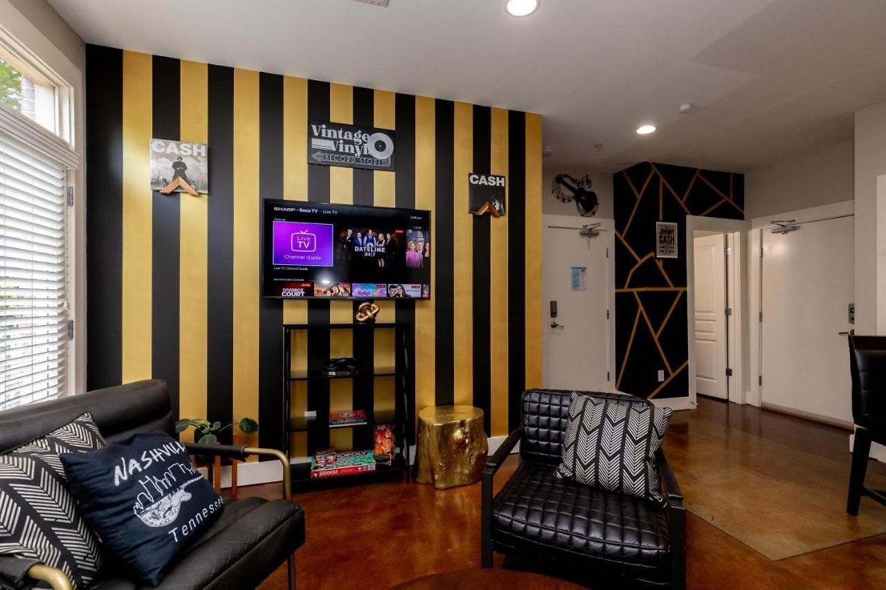The Johnny Cash - Music Row District - Free Garage Parking - King Bed Nashville