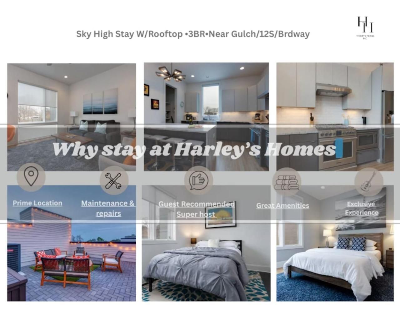 Holiday home Beautiful 3 Bedroom! Near Broadway-12th S-gulch *