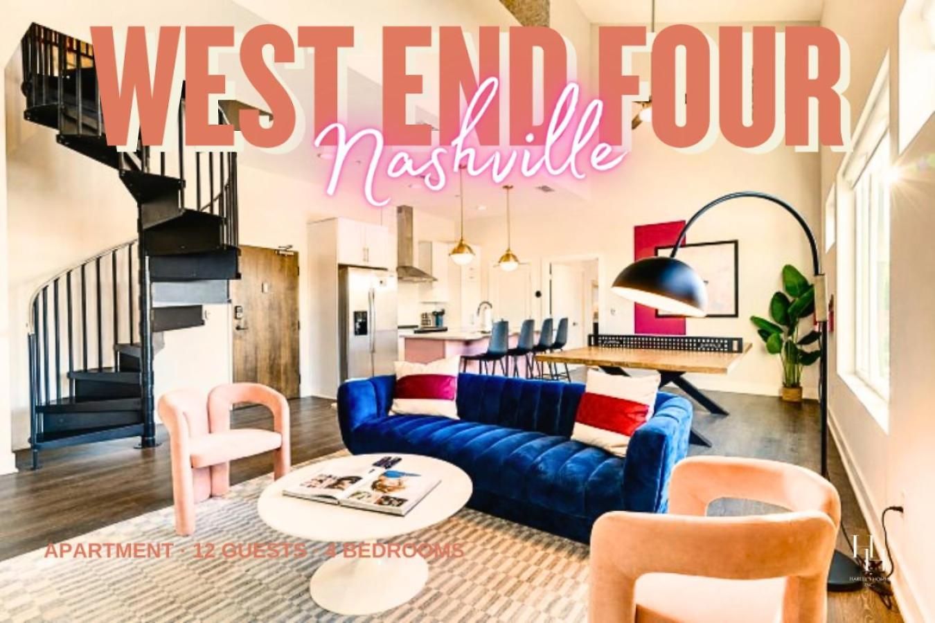 Apartment West End 4 Bd L 4bath Walk To Bars-close To Broadway