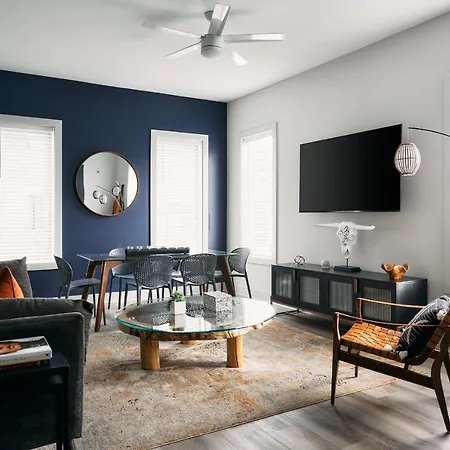 Two Rooftops Spacious Luxury With Private Parking In East Nash * Nashville