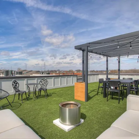 Apartment Luxury 3 Level East-nash W/ Rooftop Terrace Nashville