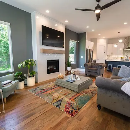 Getaway With Giant Rooftop 7min From Downtown Nashville