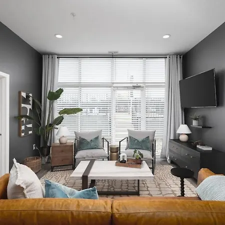 Apartment Chic East Nash - Walk To Restaurants Bars And Music Nashville