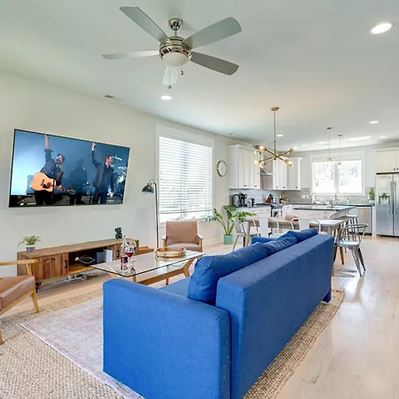 Holiday home Country Thunder - Private Balcony - 5 Min Walk To Geodis Park Nashville
